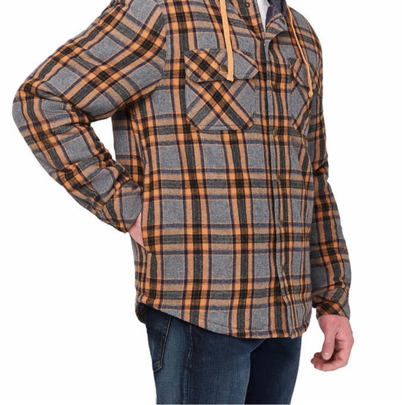 Legendary Outfitters Men’s Shirt Jacket with Hood - Picture 6 of 6